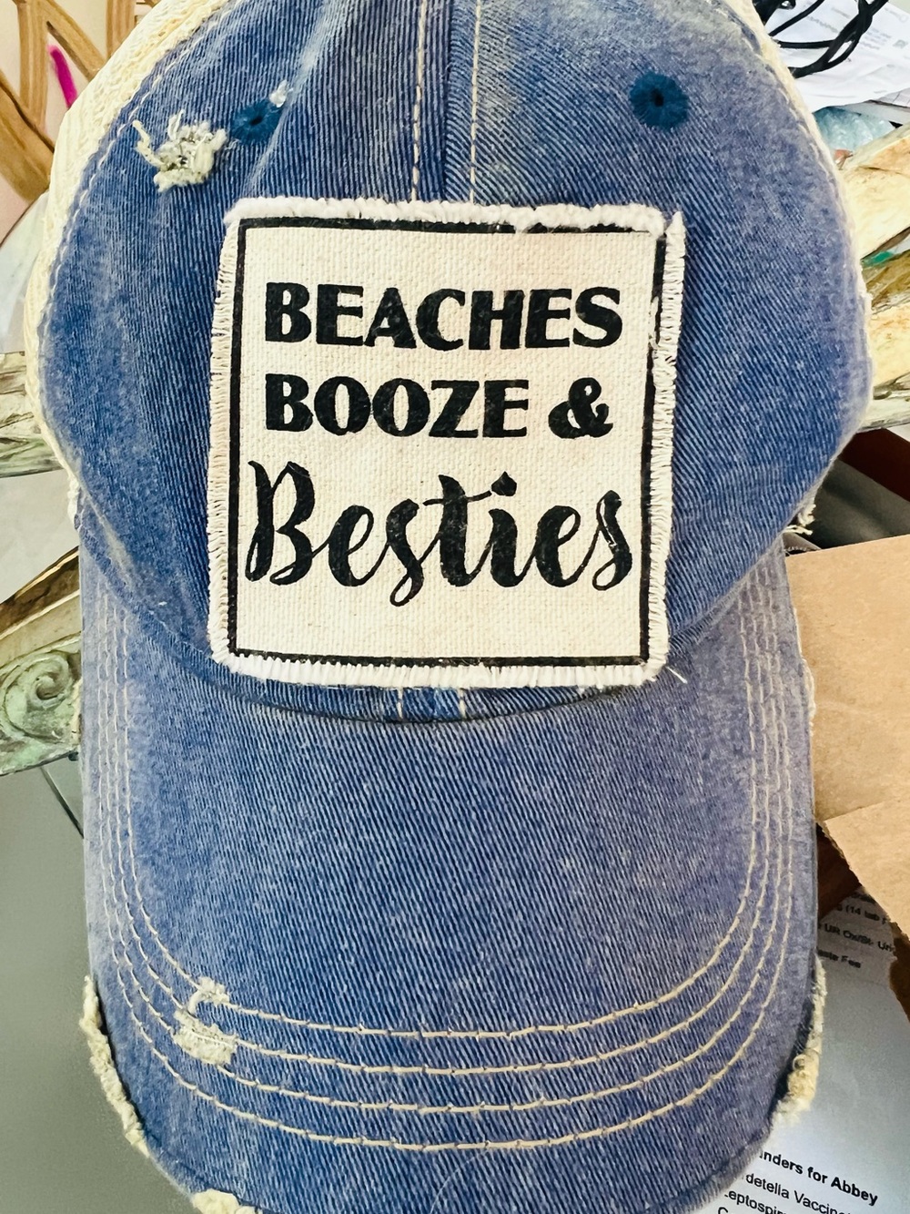 Beer Beach & Besties Ball Cap / hat
